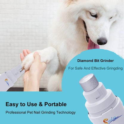 ZenPaws™ Silent Electric Nail Grinder for Dogs & Cats