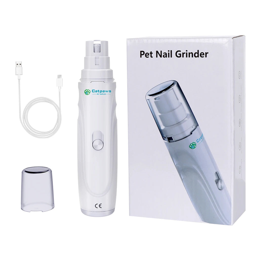 ZenPaws™ Silent Electric Nail Grinder for Dogs & Cats